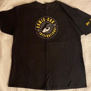 COMIC-CON INTERNATIONAL San Diego UNISEX Black Shirt